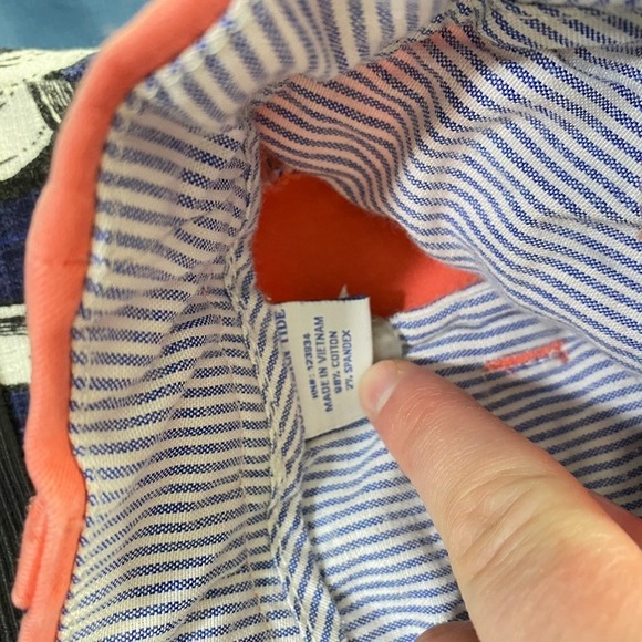 Southern Tide Women's Coral Pink Caroline Low Rise Preppy Casual Shorts Size 0 - Picture 6 of 7